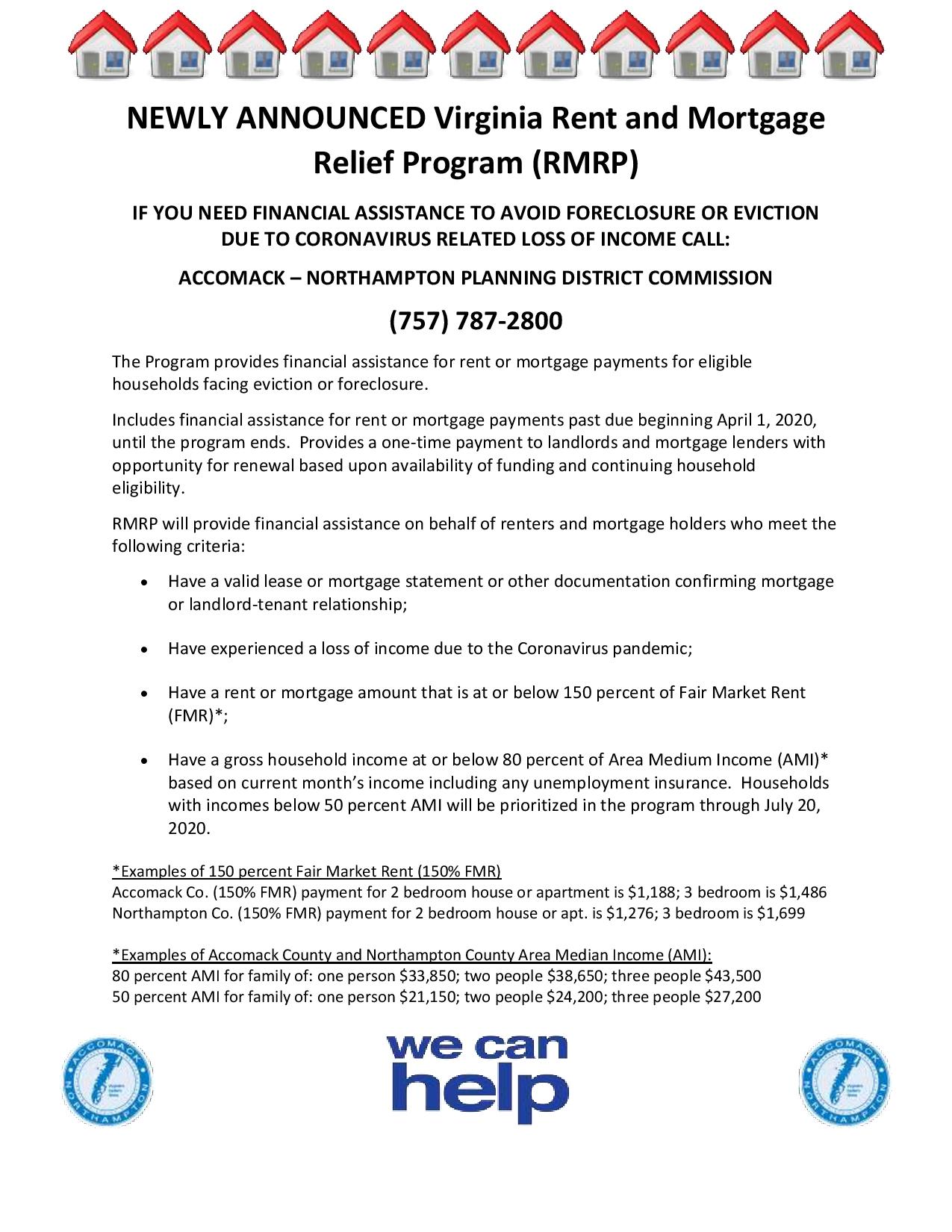 Va Rent Relief Program